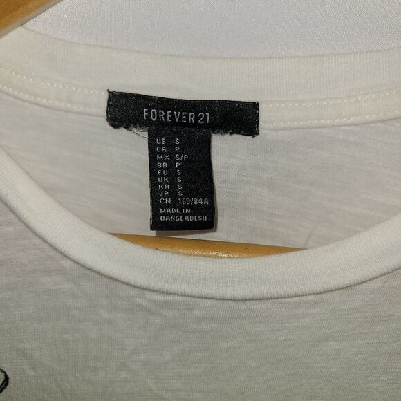 Forever 21 Women's Shirt In White - Picture 3 of 3